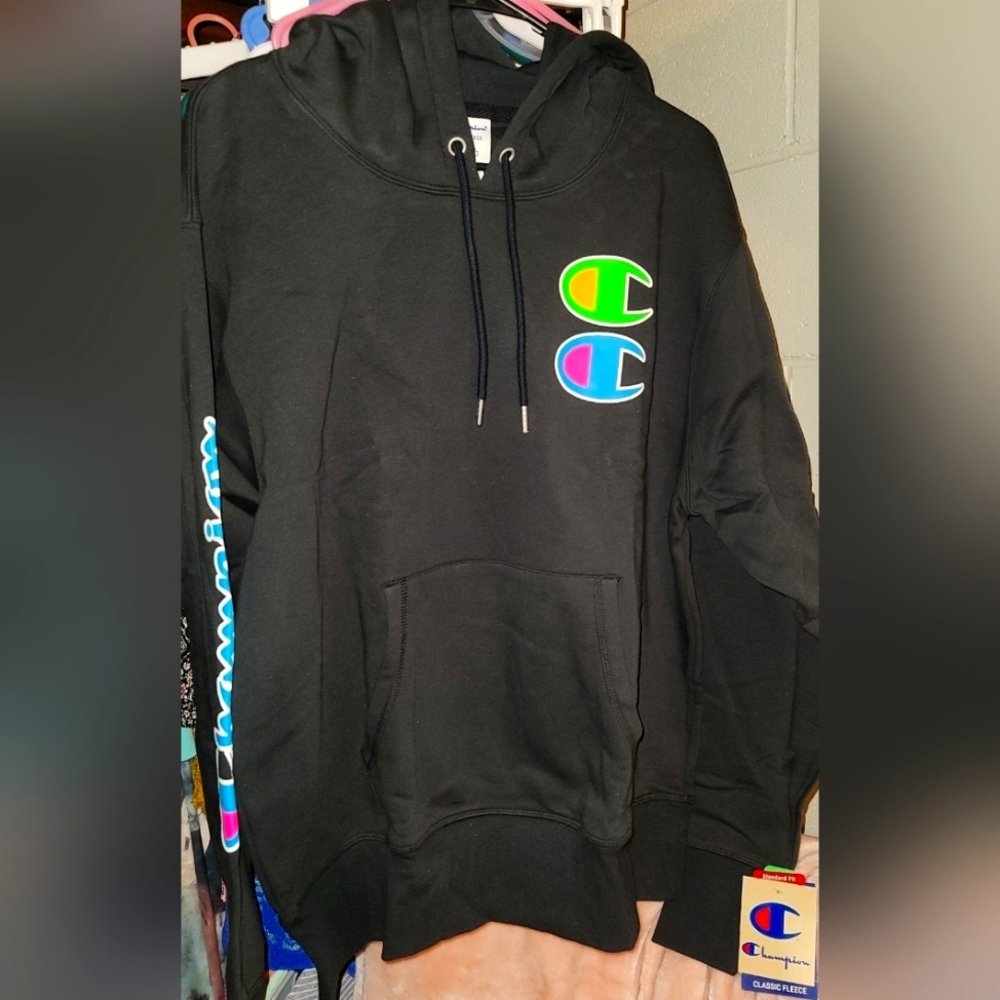 Brand NWT Unisex Champion Hoodie Men's Large